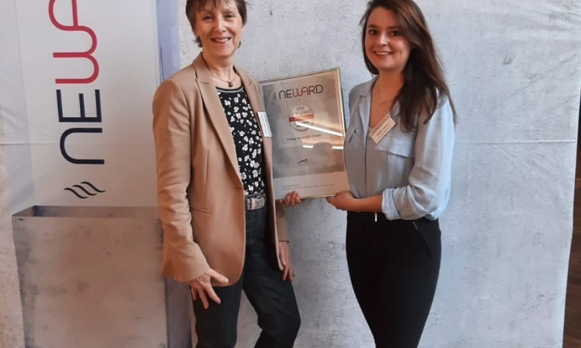 Innovationspreis NEWard 2021 in Silber für Energy for Health!