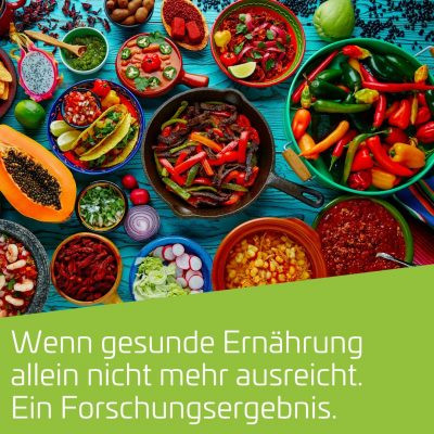 Forschungsergebnis: Wenn gesunde Ernährung allein nicht mehr ausreicht