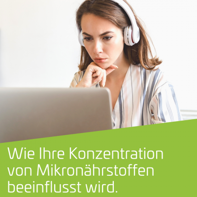 Bessere Konzentration durch Mikronährstoffe