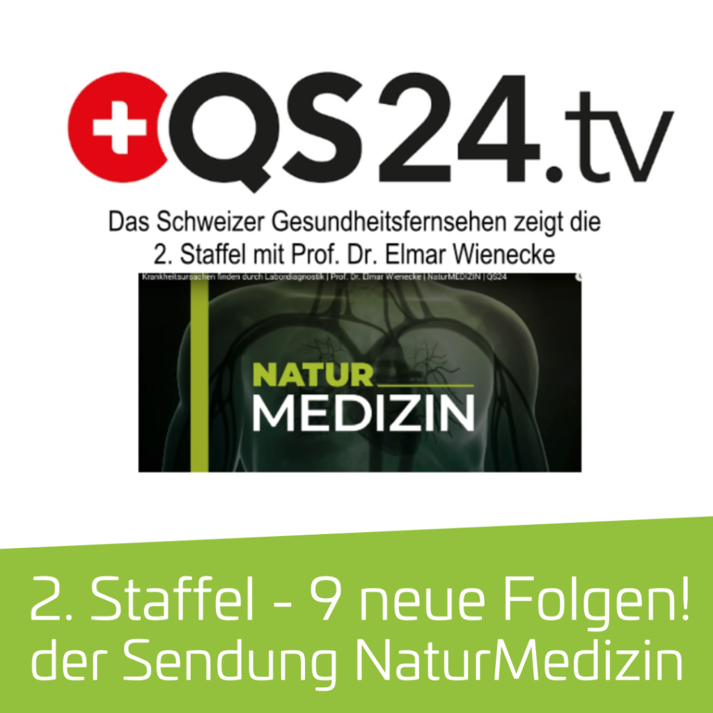 QS24 TV Staffel 2 NaturMedizin mit Alexander Glogg und Prof Elmar Wienecke