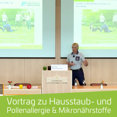 Hausstauballergie und Pollenallergie und Mikronährstoffanalyse