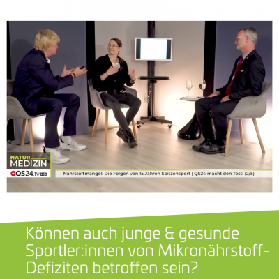 Erfahrungsbericht: Mikronährstoff Defizite bei jungen und gesunden Sportler:innen