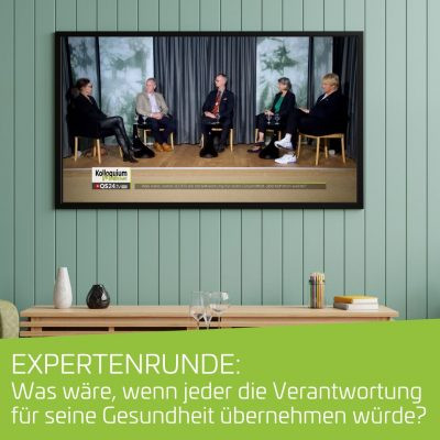 Was wäre, wenn jeder die Verantwortung für seine Gesundheit übernehmen würde? – Expertenrunde