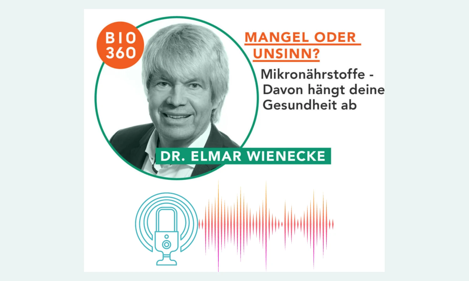 Mikronährstoffe – Mangel oder Unsinn im Podcast Bio360