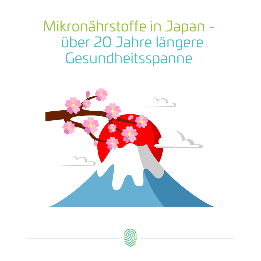 Mikronährstoffe in Japan - über 20 Jahre längere Gesundheitsspanne