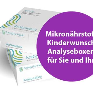 Mikronährstoff-Kinderwunsch-Analyseboxen für Sie und Ihn