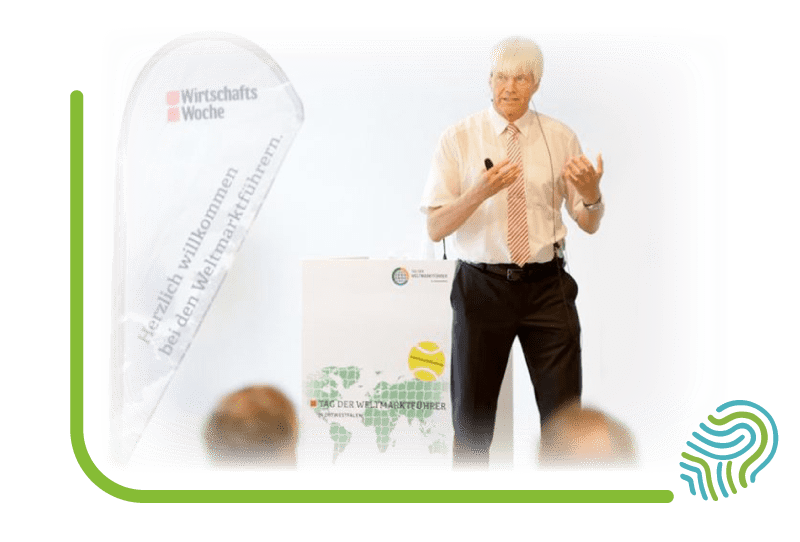 Prof. Dr. Elmar Wienecke, der wissenschaftliche Leiter von Energy for Health, hält einen Vortrag beim "Tag der Weltmarktführer" der WirtschaftsWoche und spricht über seine evidenzbasierte Forschung im Bereich Mikronährstofftherapie.<br />
