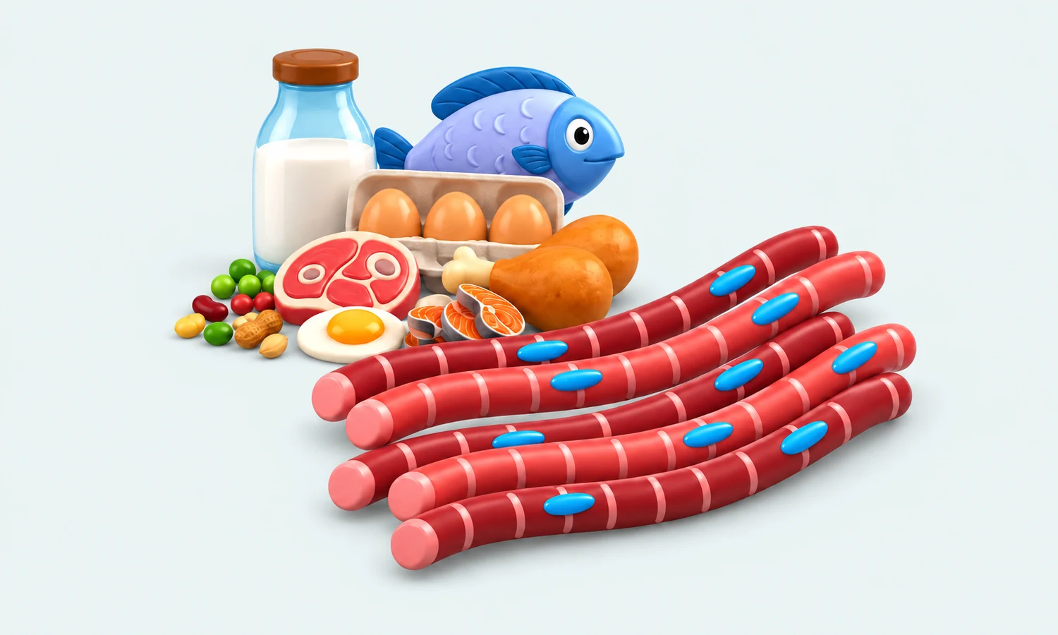 Gefahr des Proteinmangel